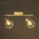 Louisiana lamp 2x60W E14 white/chrome