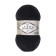 Yarn "SAL SIM" 95% acrylic, 5% metallic 460m/100g (60 black)