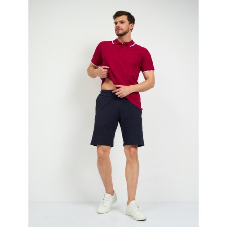 Male shorts, size 48, dark blue color-3