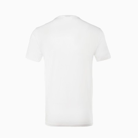 T -shirt male, milk color/print mix, size 44 (s)-7