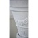 Kashpo for flowers "Viola 1" 75x60 cm, 162 l, color white granite