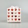 Gift folding box, packaging, “I love you”, 12 x 12 x 12 cm