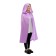 Carnival cloak of children, satin, color purple length 100cm