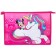 Plastic A4 folder, on lightning, Minnie Mouse and Unicorn