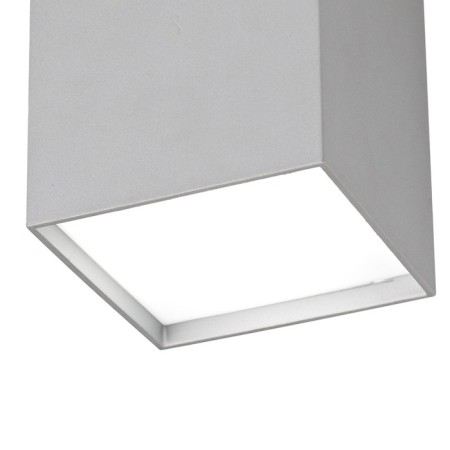 Ceiling light mantra kailua, GU10, 1x12W, 90x90x120 mm, silver color-1
