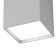 Ceiling light mantra kailua, GU10, 1x12W, 90x90x120 mm, silver color