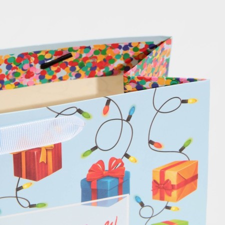 Laminated horizontal “Surprise inside”, MS 18 x 23 x 10 cm, New Year-5