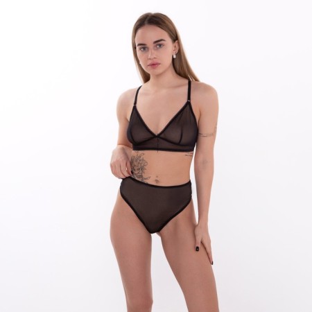Cowards female brazilians, black color, size 48-3