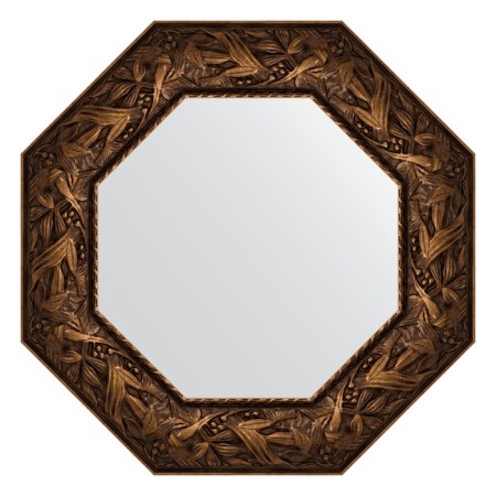 Mirror in the baguette frame, Byzantium bronze 99 mm, 58.8x58.8 cm