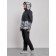 Ski suit female, size 44, black color