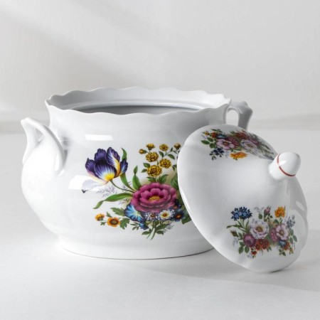 Set of tableware "Bouquet of flowers", 34 items-10