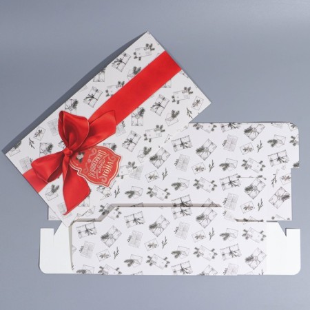 Box the team "New Year's Post", 25 x 18 x 10 cm, New Year-7