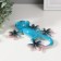 Souvenir Polystone "Little Haeckon" Blue 13x11x3 cm