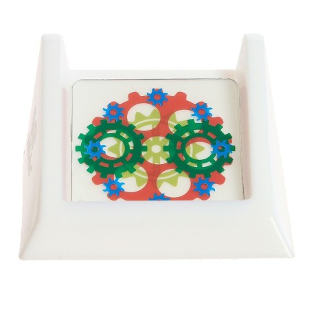 The board game-head-headed “Smart figures. Tasks with gears ”, from 1 player, 5+-8