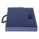 A4 Portfire folder, 1 department, 700 μm, calligrata, up to 300 sheets, blue