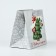 Gift New Year's laminated square “Happy New Year”, Christmas tree, 14 x 14 x 9 cm, New Year