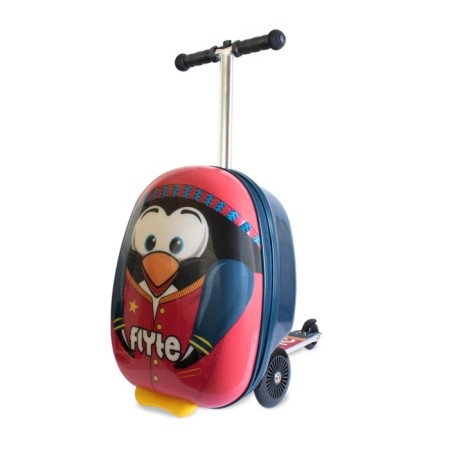 Zinc "Penguin Perry, with a suitcase