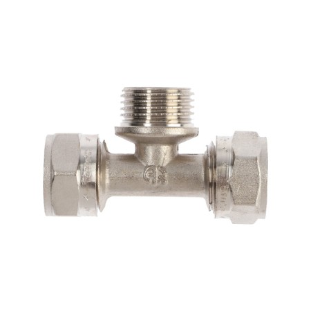 Aqualink tee, crimping, 1/2 "x 16 mm, external thread-2