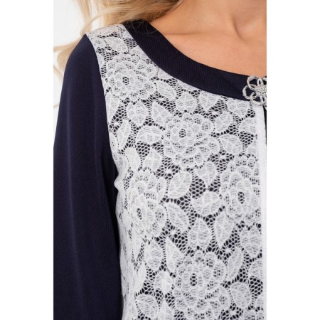 Women's tunic, size 42, the color is blue,-11