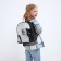 Backpack artificial leather, Hi PEOPLE, CAT, HOLROGRAP, 27 x 23 x 10 cm