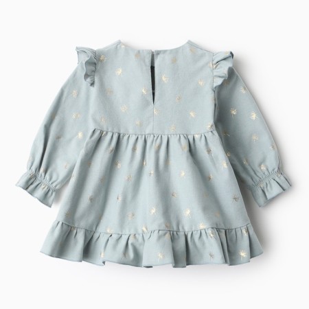 Dress Kroshka I'm "Dandelions", height 86-92, Blue-4