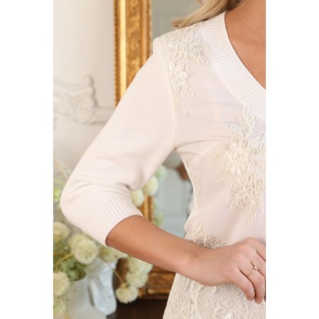 Female pulver, size 50, white color-2