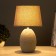 Table lamp 16364/1 E14 40W gray 22x22x36 cm Risalux