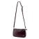 Cross-Bodi bag, lightning department, burgundy color 16x25x3cm