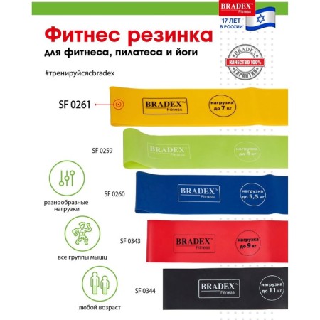 Espander Bradex tape, load up to 7 kg-1