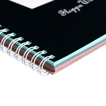 A5 sketchbook, 60 sheets on the crest "Coub", cover Cover Cardboard, a block of three colors, 80 g/m2-6
