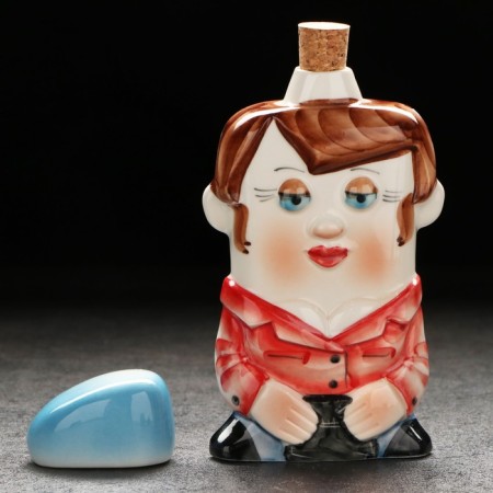 Porcelain sample "accountant", in the package book-5