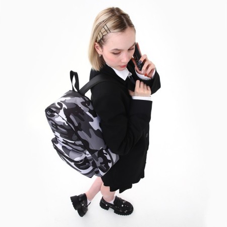 School textile Books “Camouflage”, 42x14x28 cm, black color-11