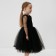 Платье нарядное детское MINAKU: PartyDress, цвет чёрный, рост 116 см