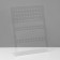 Steep stand for 30 pairs, 18 × 5 × 24 cm, 2 mm plexiglass, in a protective film
