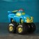 Piggy bank "Machine in the cap" Blue, 15cm