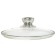 Glass cover Panairo Chrome, with a lid, d = 22 cm