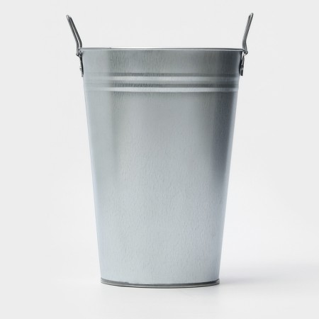 Vazon galvanized with handles, 7 l, h = 29 cm, GOST-1