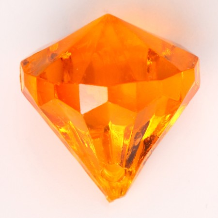 Crystals are plastic decorative, set 25 pcs., Size 1 pc. - 3 × 2.2 cm, color mix-5