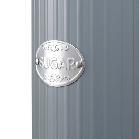Set of storage cans Smart Solutions Zinco, Gray Color, 1.2 l-3
