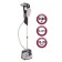 Pioneer SS202, 2000W steamer, 2.1 l, 8 modes, color blue-silver