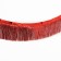 Garland "rain" with sticky tape, 2 meters, red color