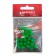 Feeder bead Namazu Soft Beads, PVC, D = 8 mm, round, dark green 20 pcs.