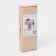 Ban with a shelf 60 cm, brown color