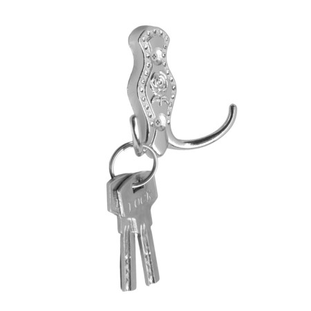 Hook furniture tundra TKD023, two -rod, chrome-1