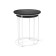 Journal table, 450x450x550, Pietra Black/White Muars