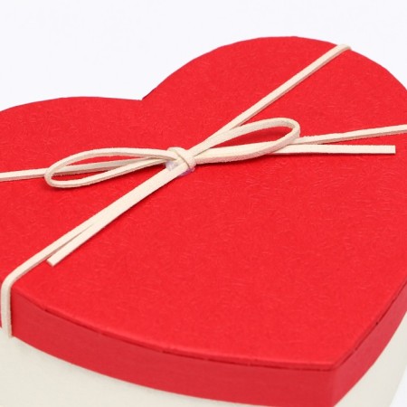 A set of boxes 3 in 1 heart, white -red, 21 x 19 x 9 - 15.5 x 14 x 6 cm-3