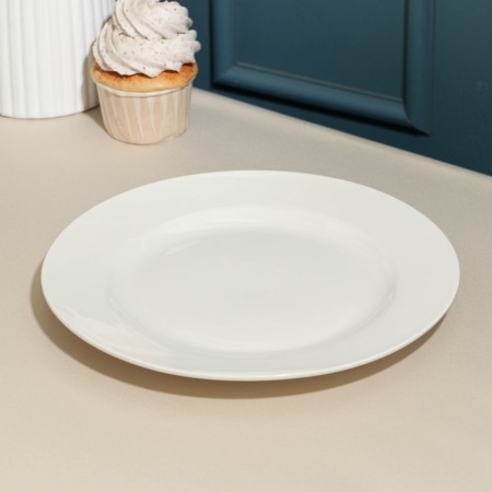 Porcelain plate City, d = 23 cm, white-1