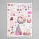 New Year Street Interior Color "Zaychat New Year" 30x40 cm