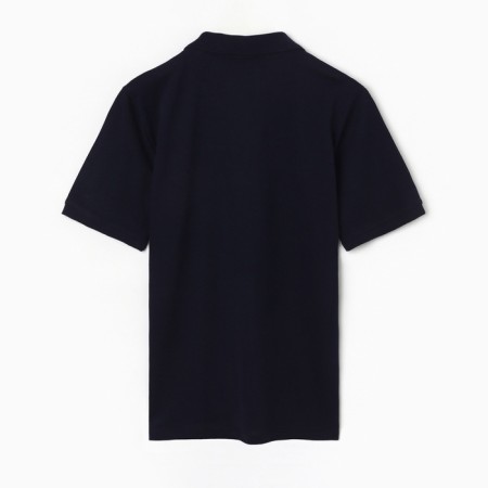 T-shirt male polo, dark blue color, size 52-3