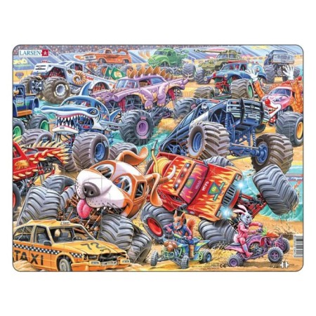 Larsen puzzle "Machines", 35 elements